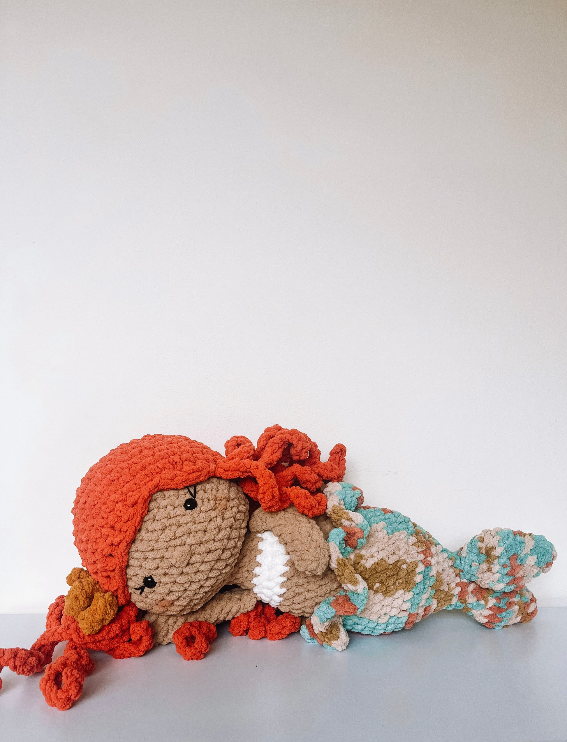 Handmade Amigurumi Crochet Mermaid Doll Stuffed Toy - Ready to Ship –  Yarnieandhook